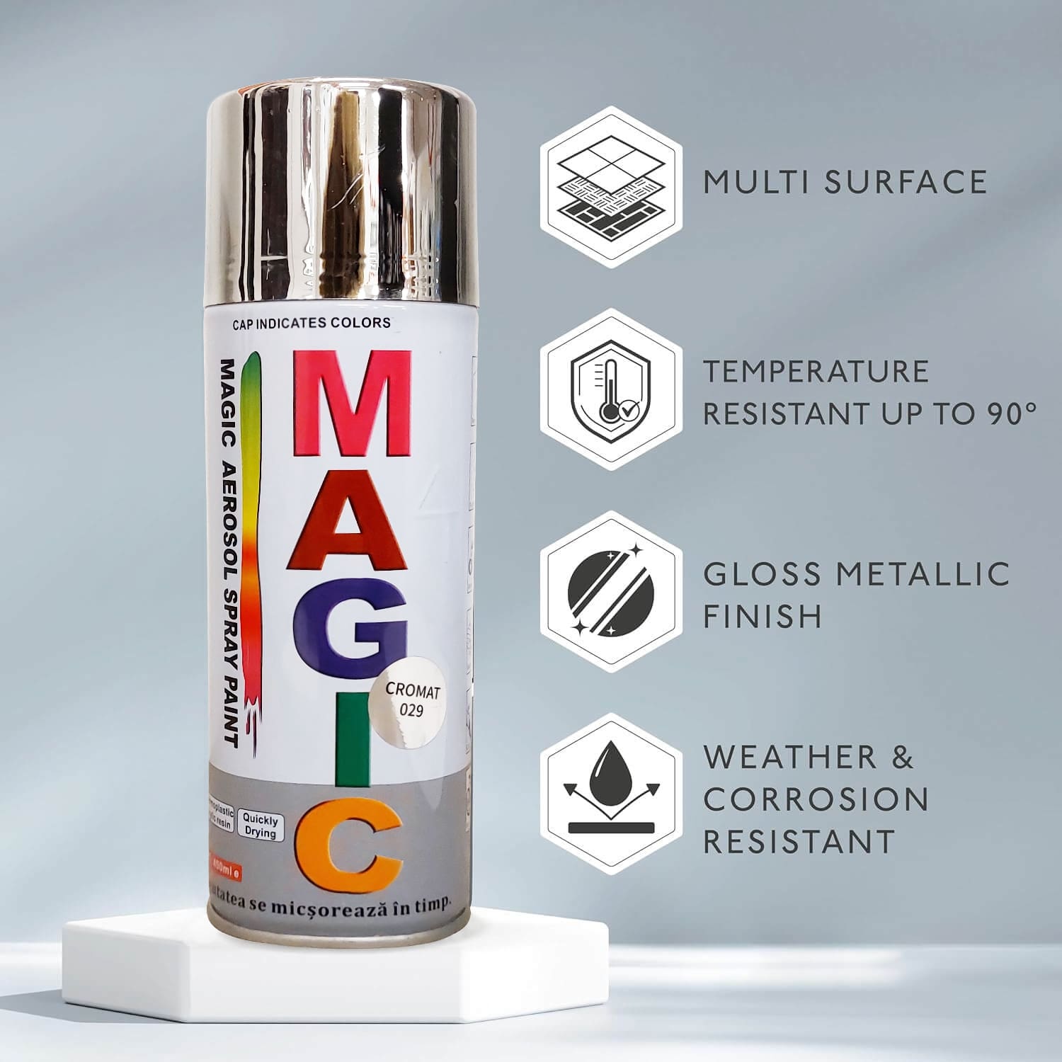 CHROMIUS™ króm spray festék