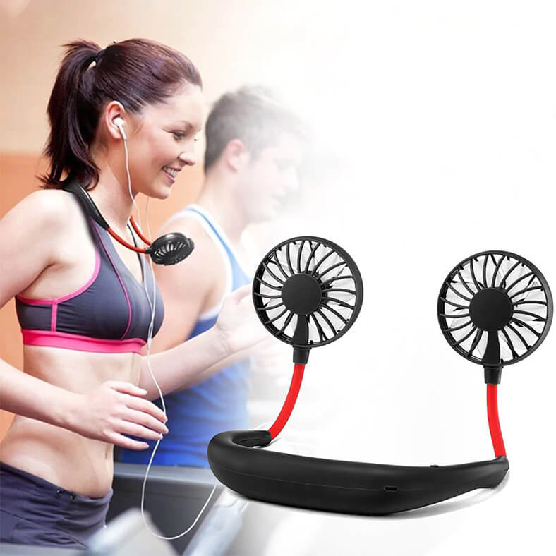 CoolPod hordozható nyakba rakható ventilátor