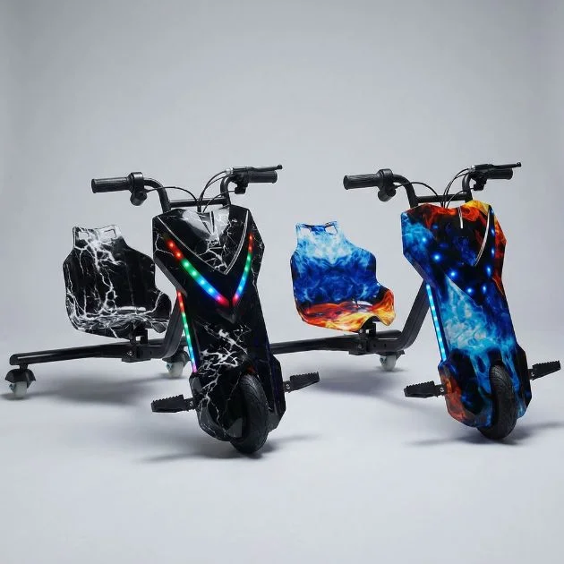 DriftMax™ elektromos 3 kerekű drift gokart