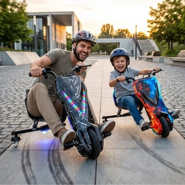 DriftMax™ elektromos 3 kerekű drift gokart