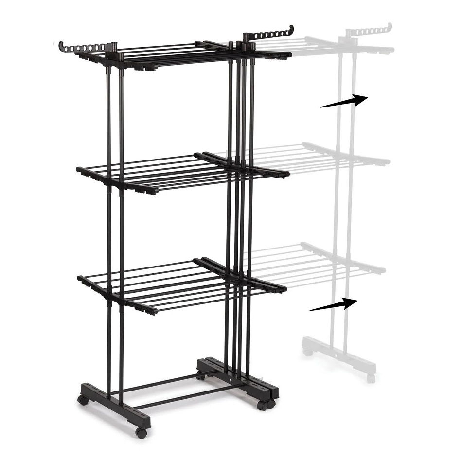 DryMAX™ 4 szintes, bővíthető álló ruhaszárító