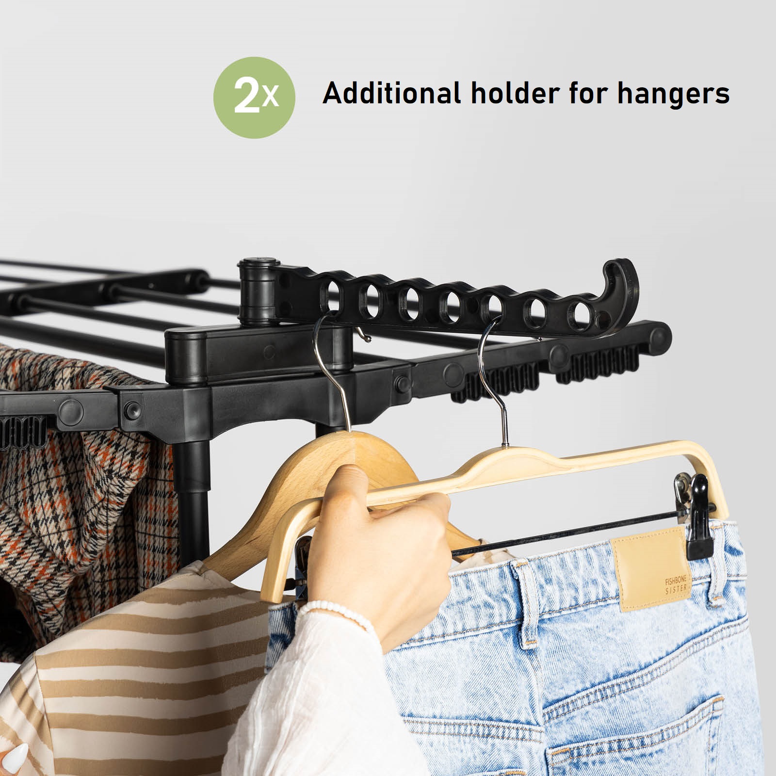 DryMAX™ 4 szintes, bővíthető álló ruhaszárító