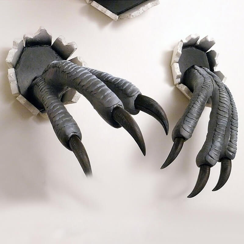 Falra szerelhető dinoszaurusz szobor