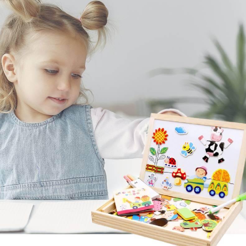 MagnetiPuzz mágneses puzzle