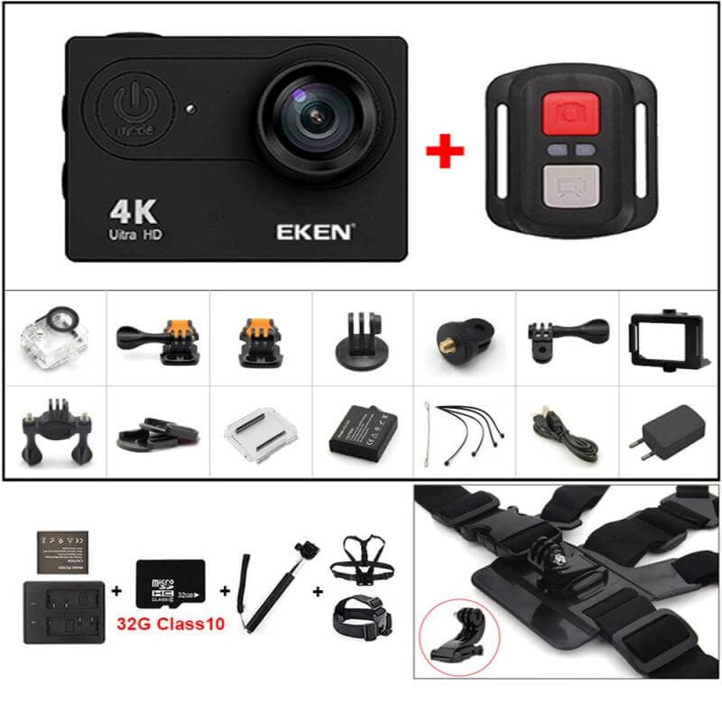 Prémium 4K-os sportkamera