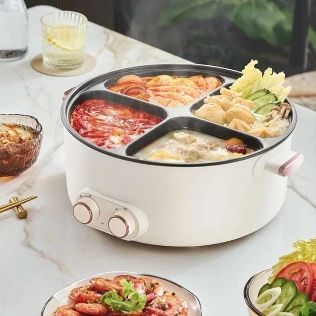 QuadPot™ 4 Rekeszes Elektromos Főzőedény