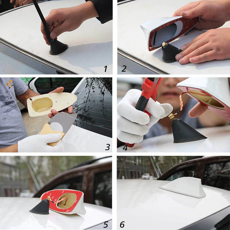 Shark Fin autó tető antenna