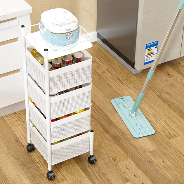 SpinRack™ forgatható állvány kocsi - 4 szint