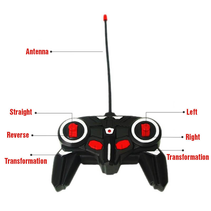 Transformer távírányítós autó