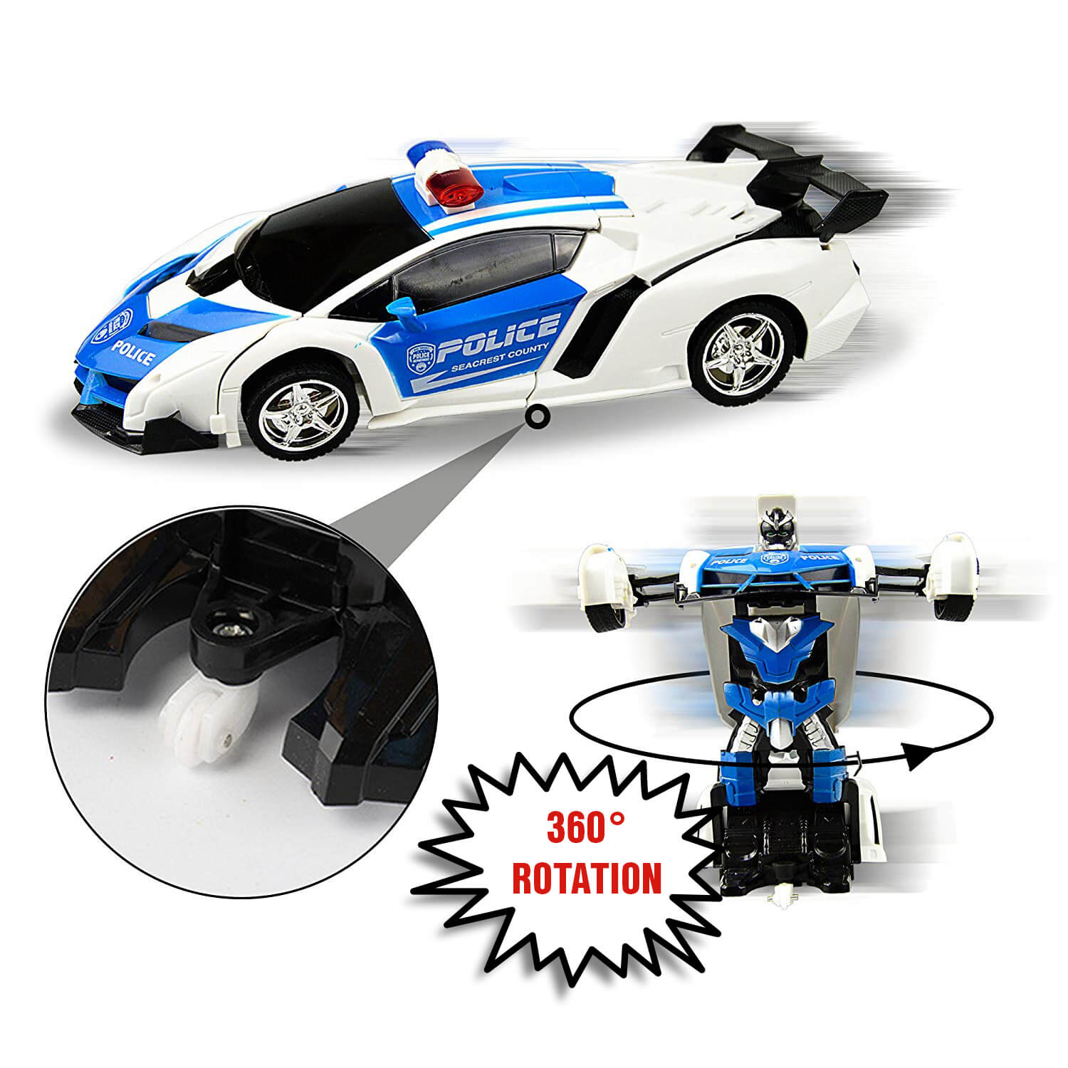 Transformer távírányítós autó