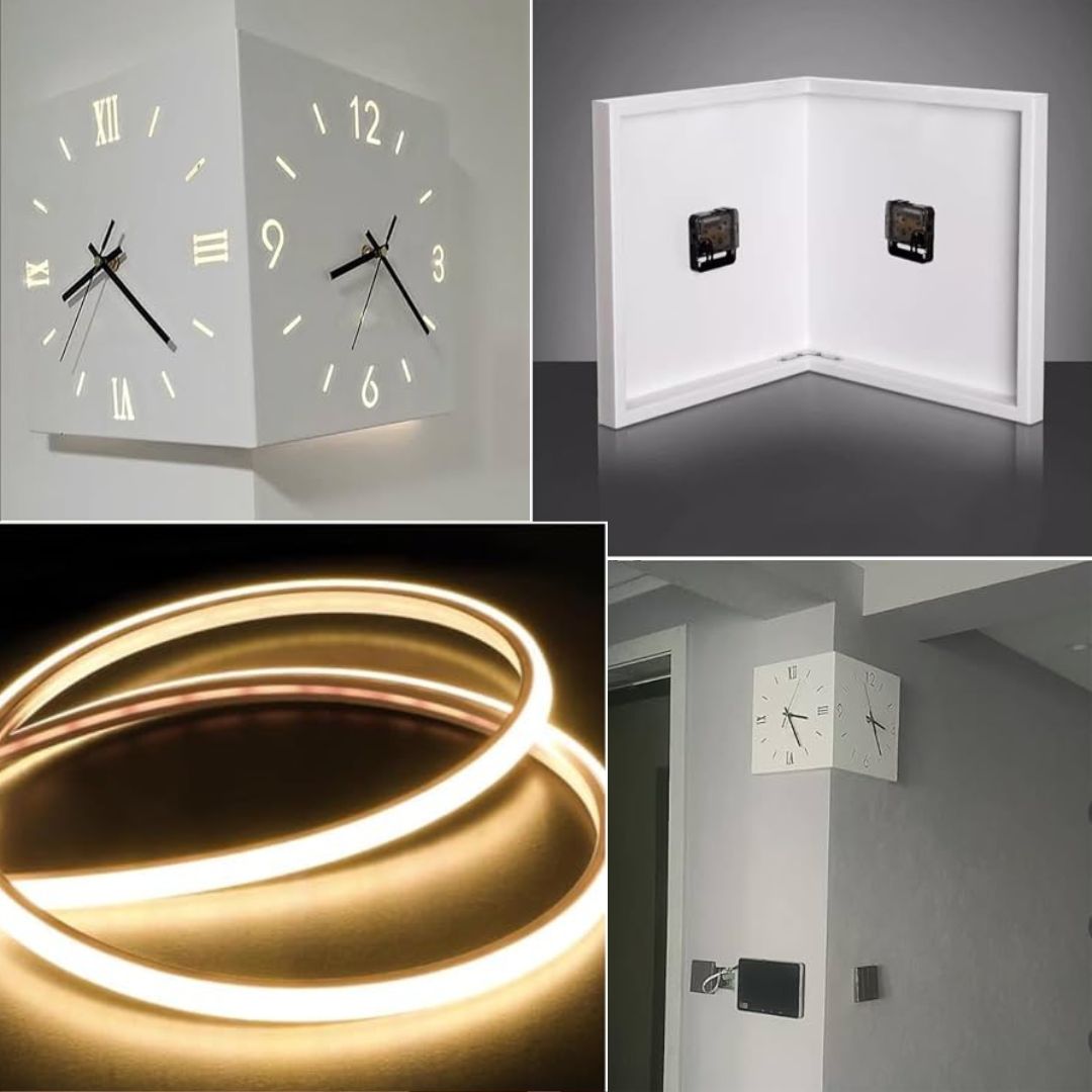 TwinClock™ 2 oldalas falióra