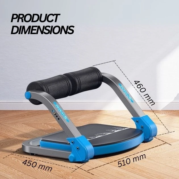 AbForge™ regulowany przyrząd do brzuszków z mechanizmem powrotu