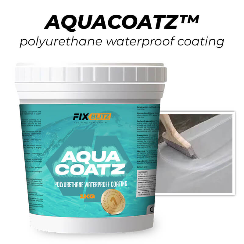 Akrylowa poliuretanowa powłoka wodoodporna AquaCoatz™ (1 kg)