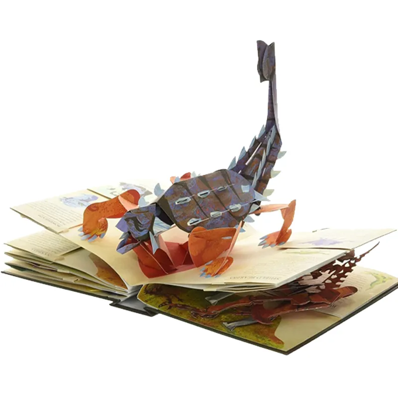 DinoPop™ 3D encyklopedia dinozaurów z efektem pop-up