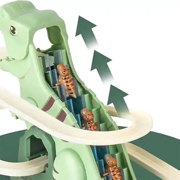 DinoSlide™ dziecięca elektryczna zjeżdżalnia dinozaura