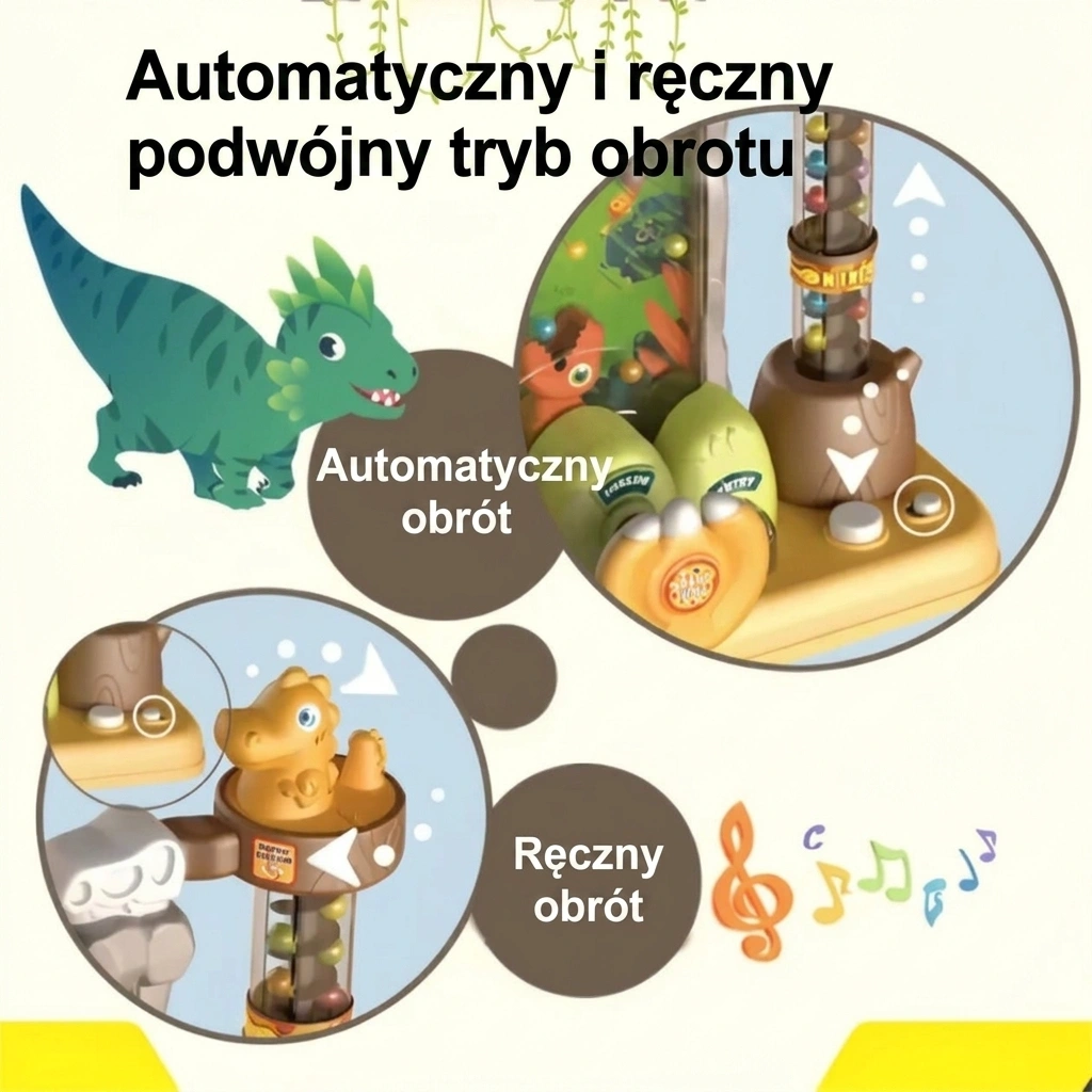 Gra w łapanie piłek z dinozaurami DinoSnap™