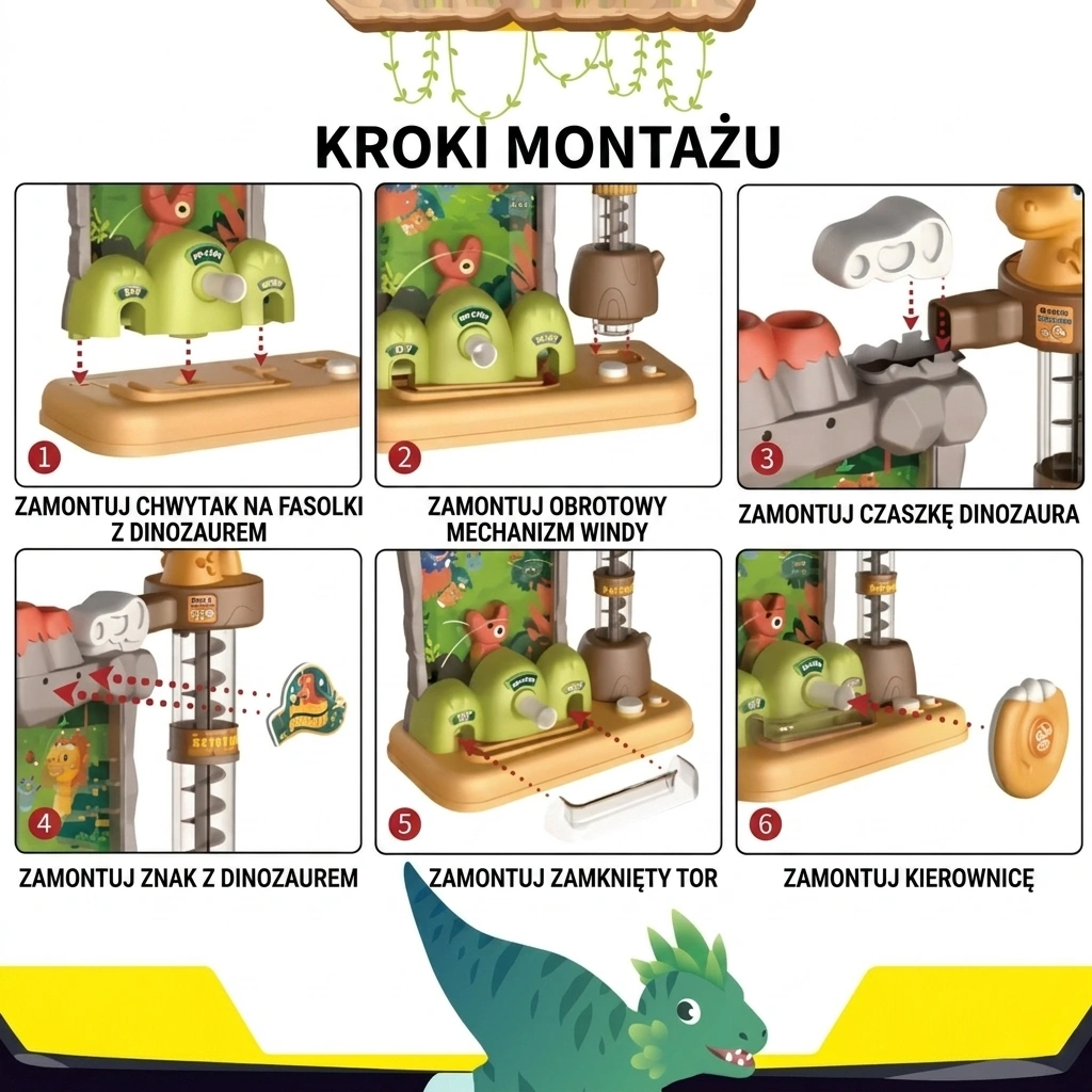 Gra w łapanie piłek z dinozaurami DinoSnap™