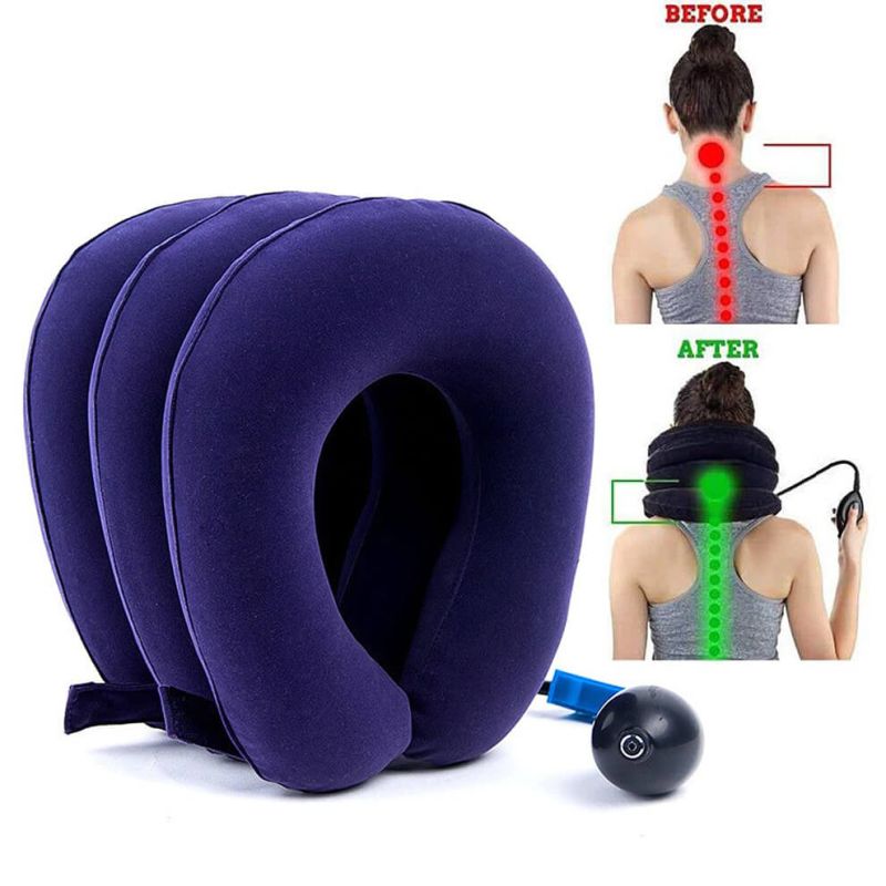 Dmuchany zagłówek podróżny NeckRest