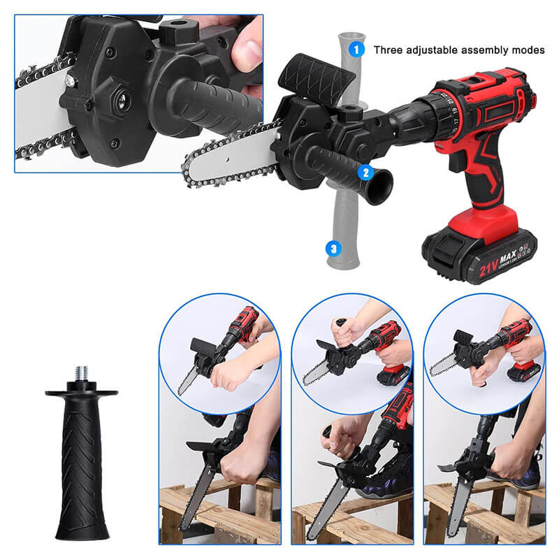 Adapter wiertarki elektrycznej do piły łańcuchowej DrillChain™