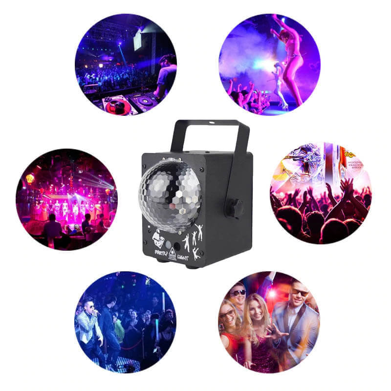 Flashy lampa imprezowa LED