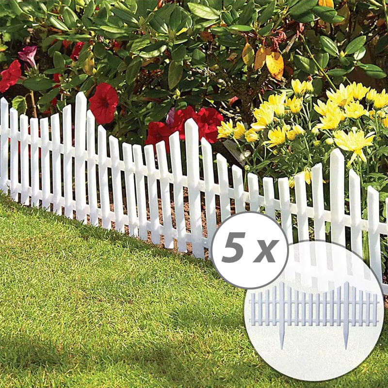 Elastyczne ogrodzenie ogrodowe GardenFlex™ (5 sztuk)