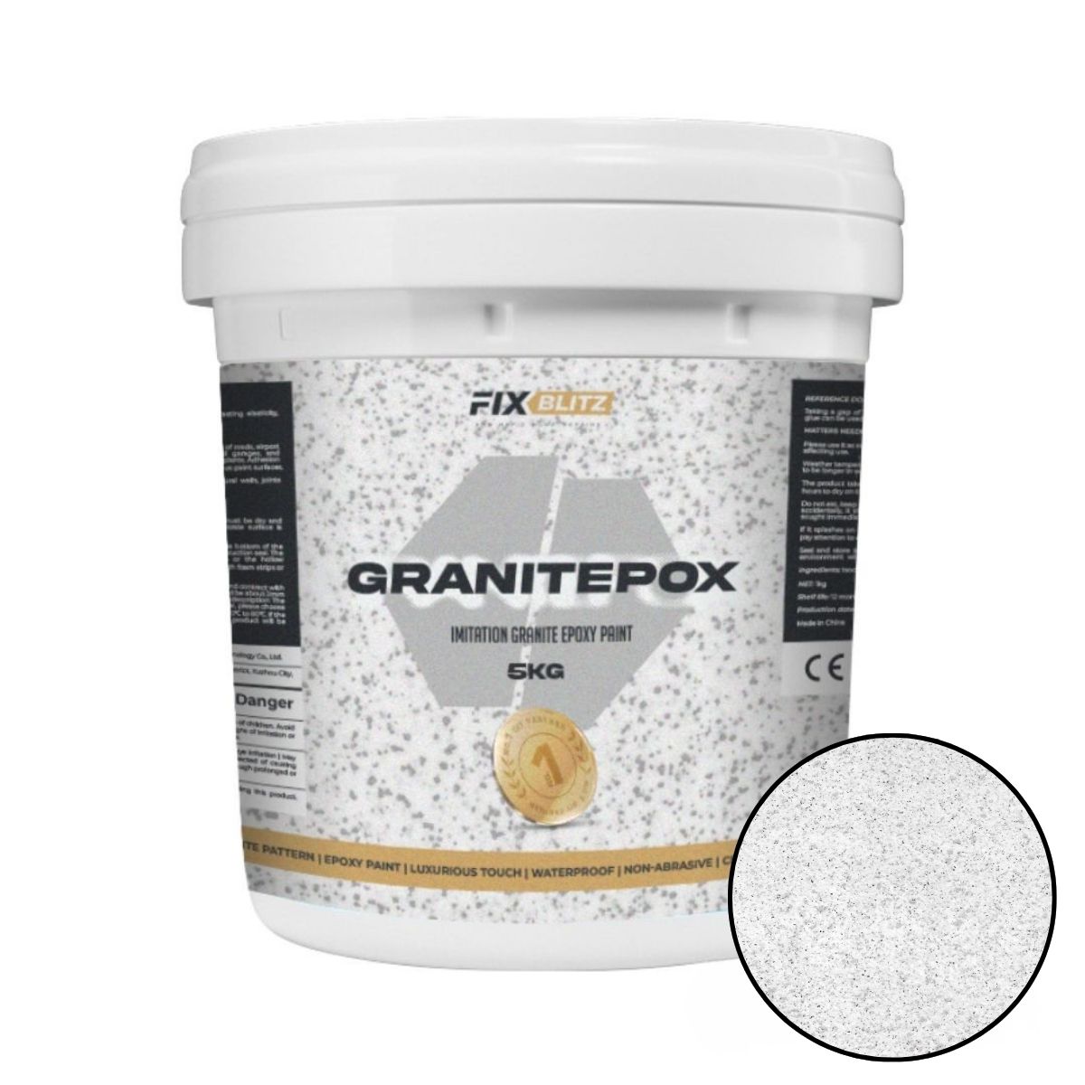 Farba epoksydowa imitująca granit GRANITEPOX™ (5 kg)