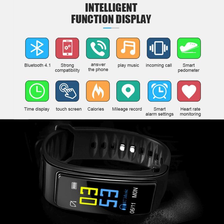 Inteligentna opaska ze słuchawką bluetooth SportPal