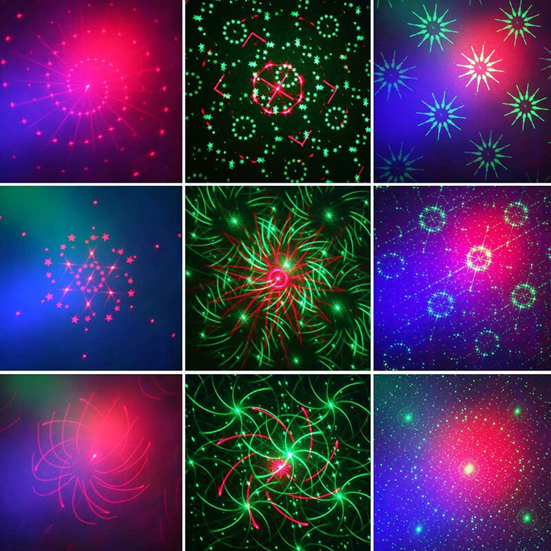 LED oświetlenie dyskotekowe Swagger