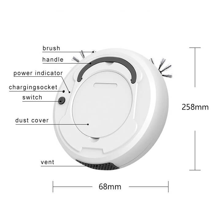 Mini robot sprzątający Cleany