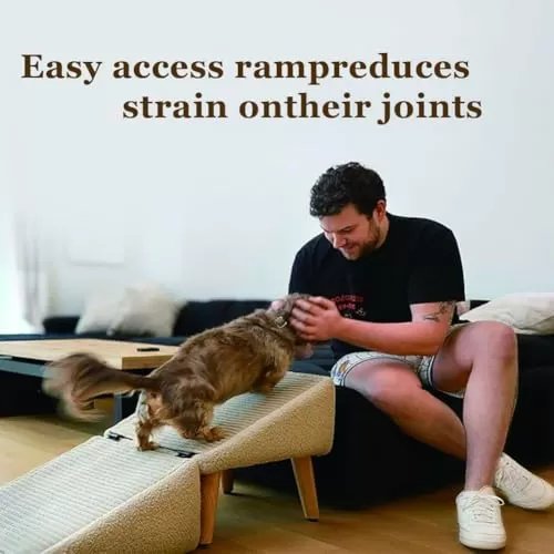 PawStep™ 2 w 1 pufa i rampa dla psa