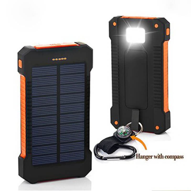 Powerbank z panelem słonecznym 