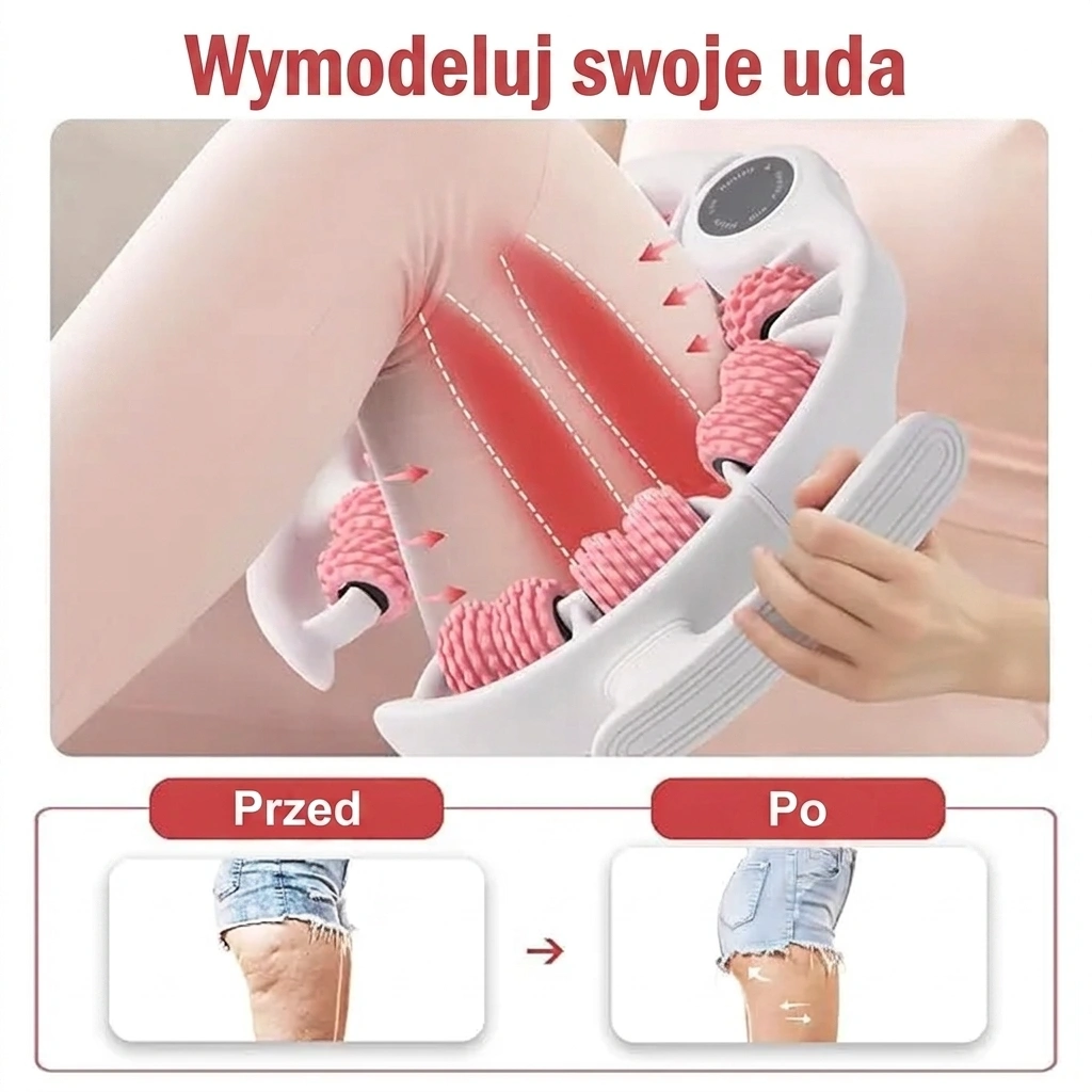 360° regulowany wałek do masażu ciała RolloSphere™