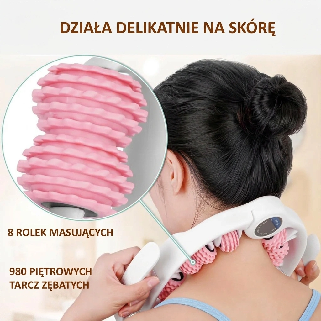 360° regulowany wałek do masażu ciała RolloSphere™