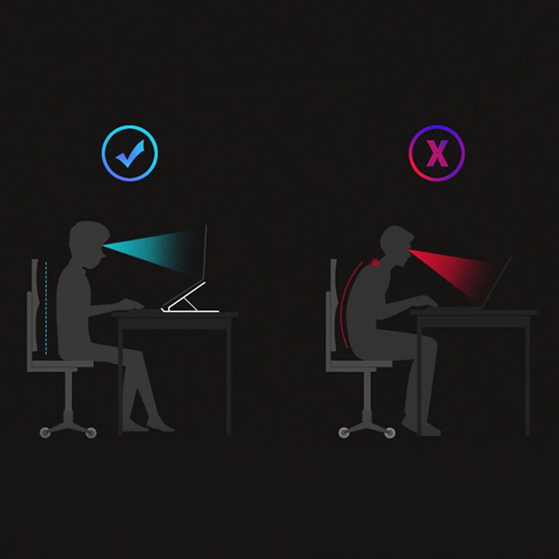 Składana podstawka pod laptopa LappyBase
