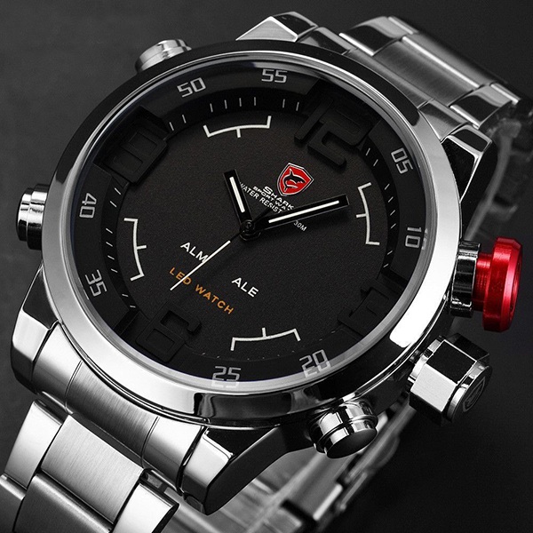 Sportowy Zegarek z Rekinem