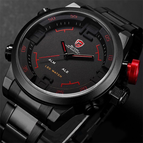 Sportowy Zegarek z Rekinem