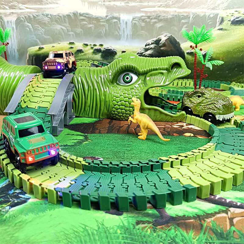 Tor wyścigowy z dinozaurami DinoRoad