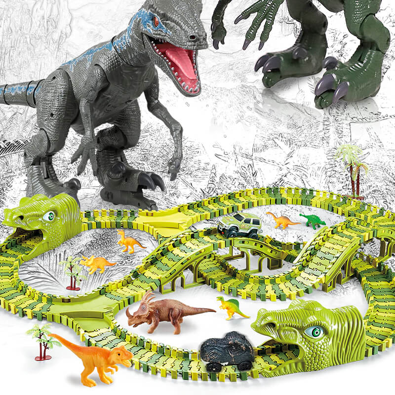 Tor wyścigowy z dinozaurami DinoRoad