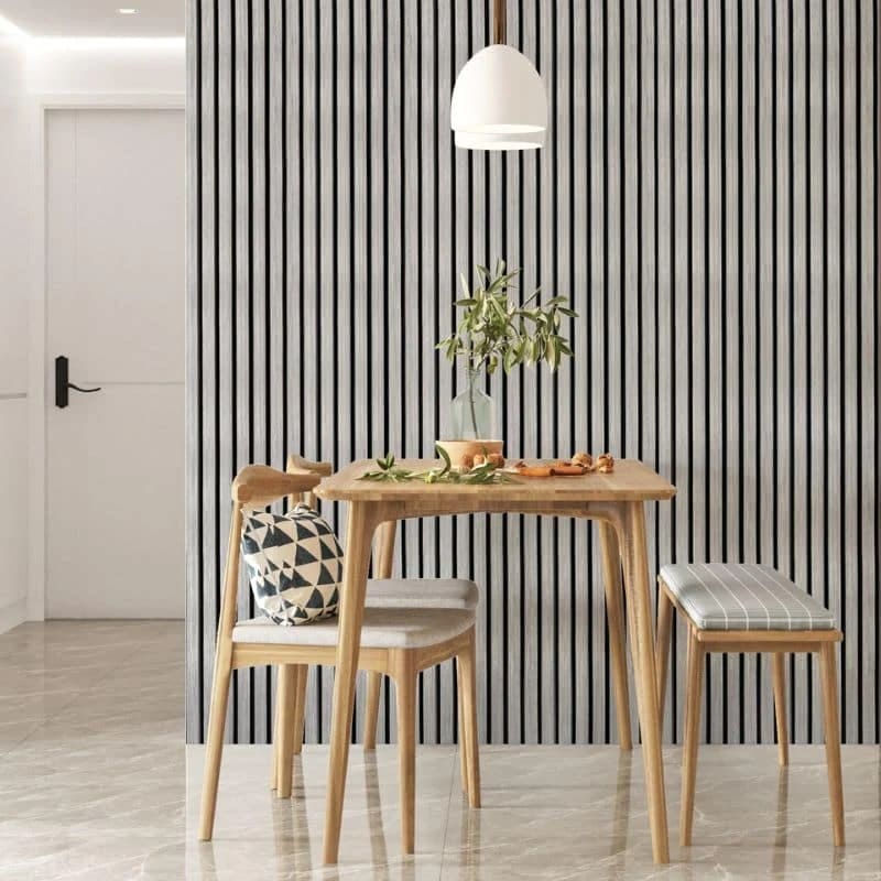WoodyPanel™ drewniane panele ścienne imitujące naklejki - 10m x 60cm (6m2)