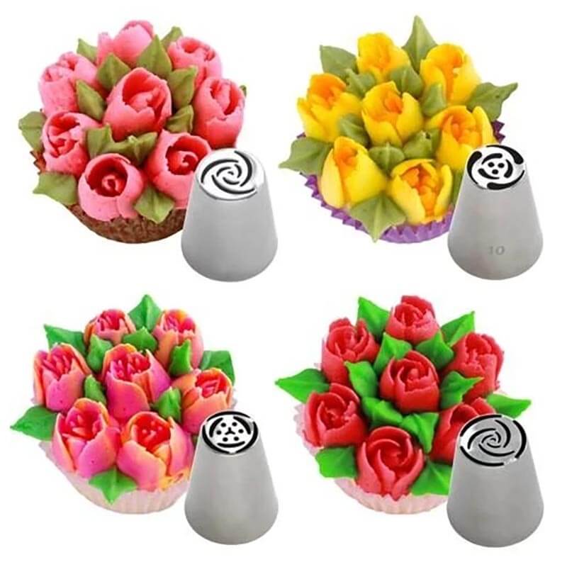 Zestaw do dekoracji ciastek Floral