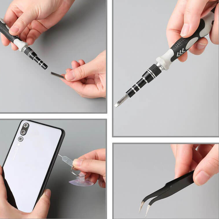 Zestaw precyzyjnych śrubokrętów Screwbuddy