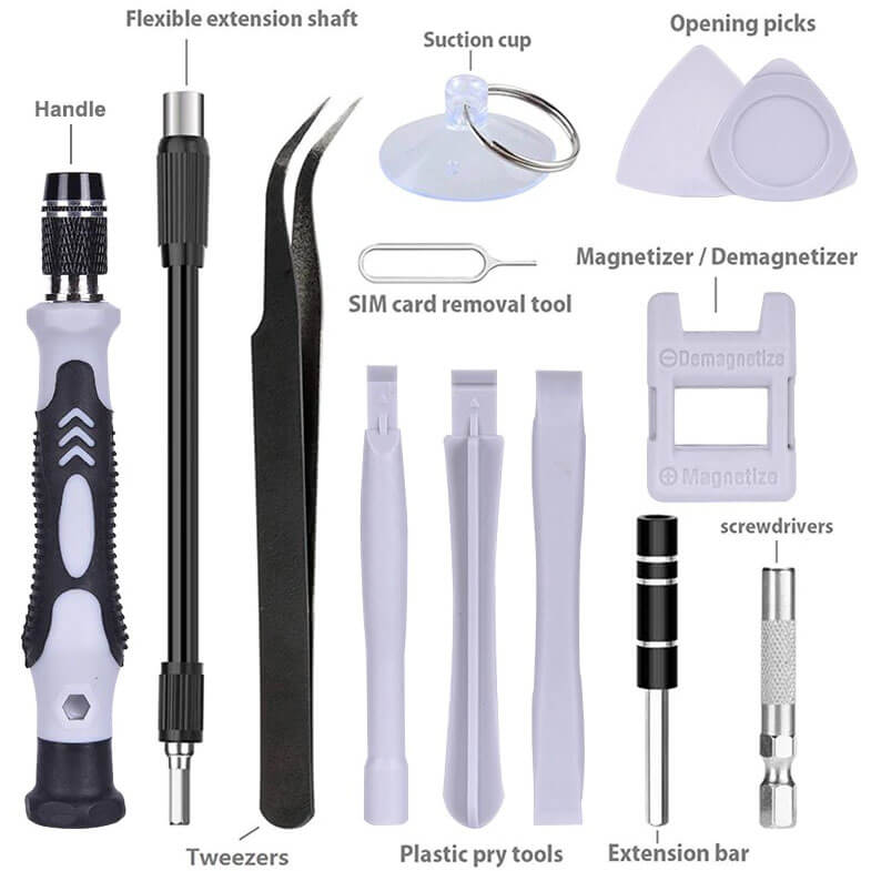 Zestaw precyzyjnych śrubokrętów Screwbuddy