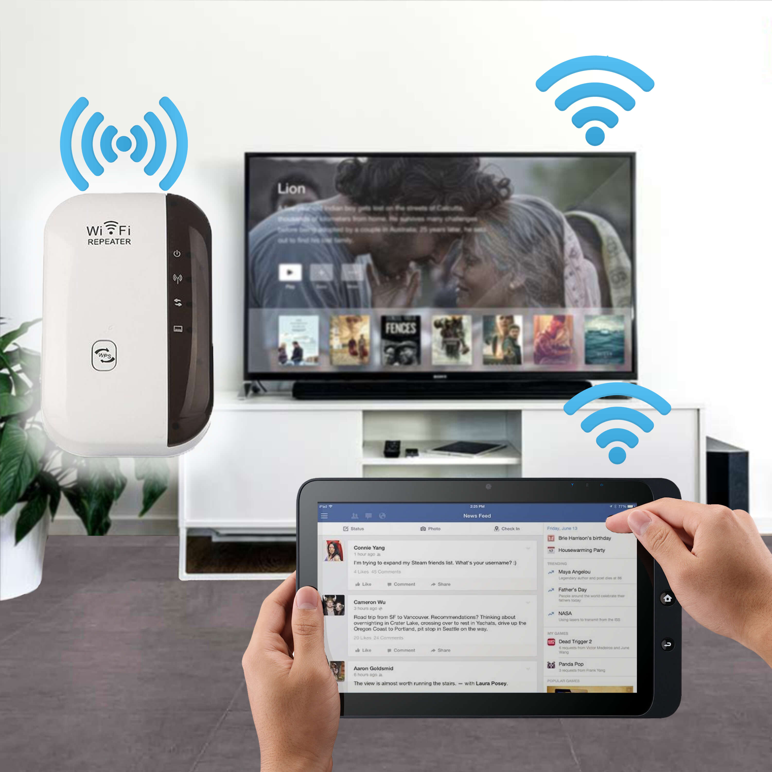 Amplificator semnal WiFi