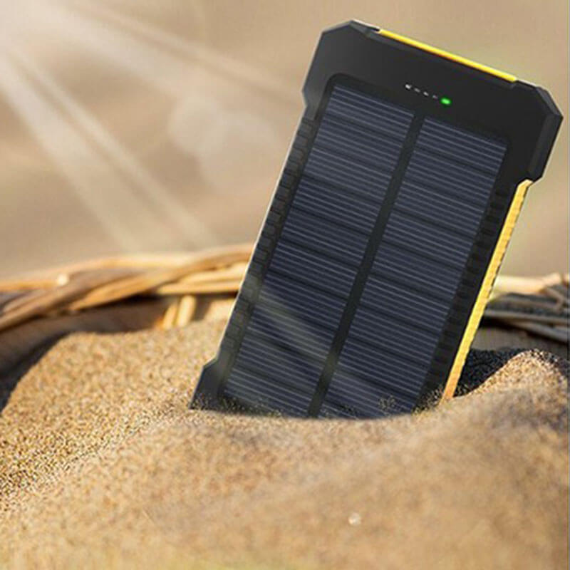Baterie Externă cu Încărcare Solara 8.000 mAh