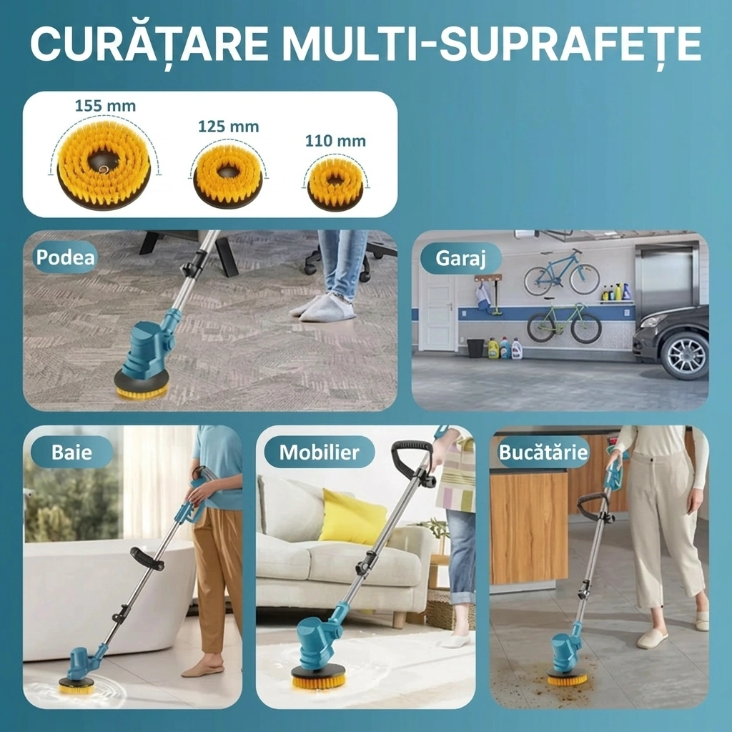 Perie electrică de curățare BrushLux™