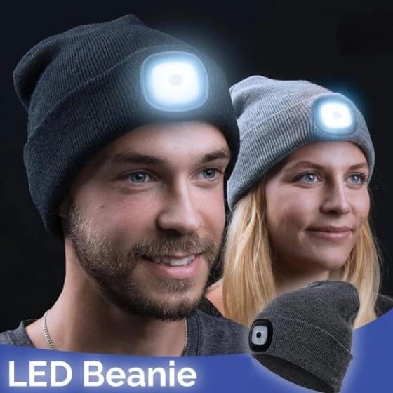 Căciulă cu lanternă LummieLight