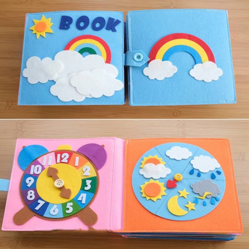Carte interactivă Montessori RainbowDays