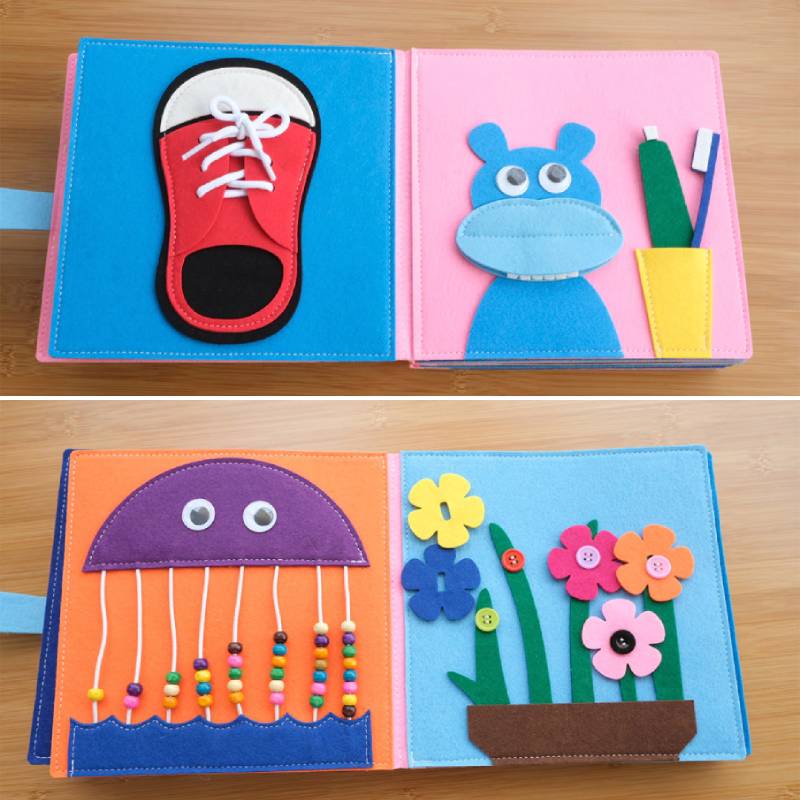Carte interactivă Montessori RainbowDays