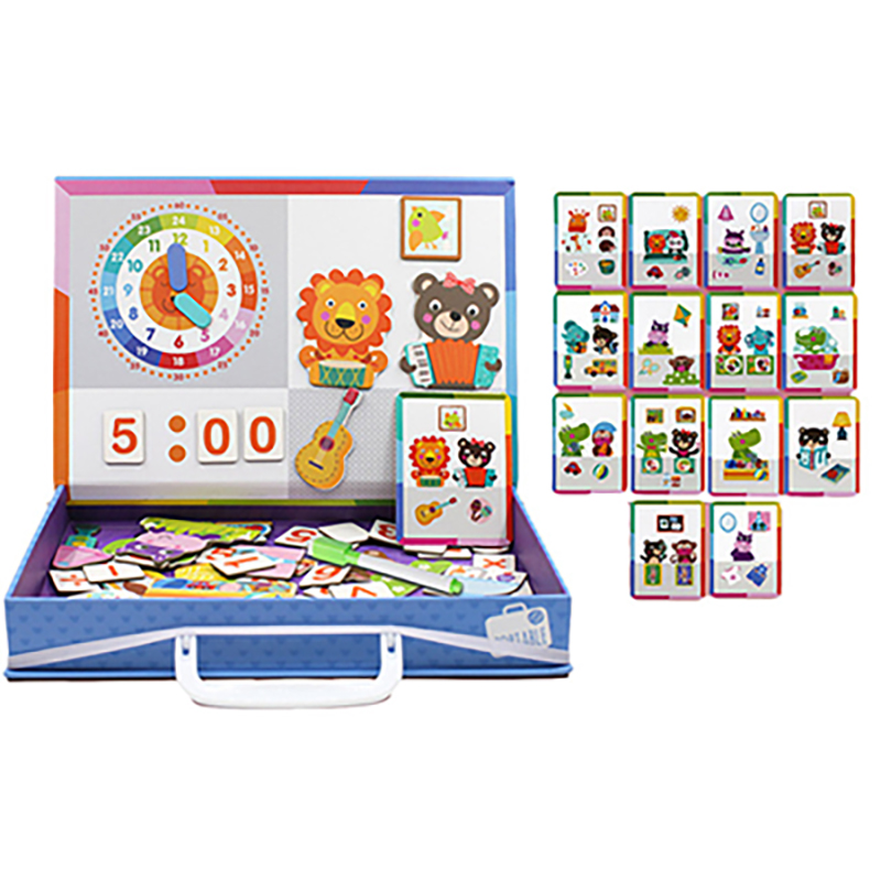 Cutie cu puzzle magnetic TediGame