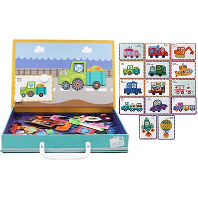 Cutie cu puzzle magnetic TediGame